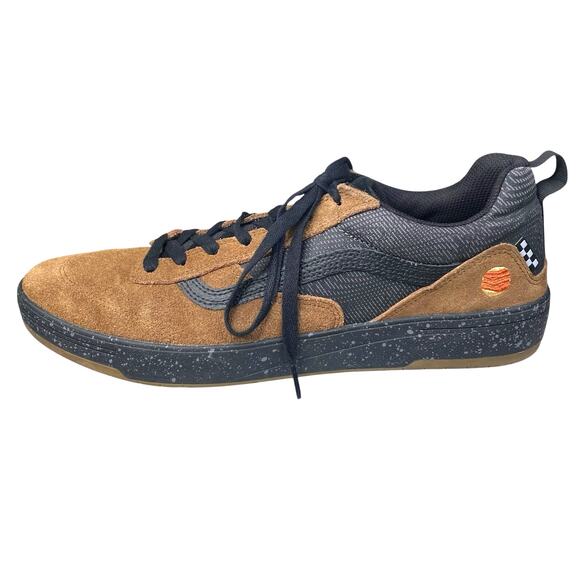 Vans Men’s Zahba X Zion Wright Jupiter Brown Suede Sneaker Size US 13 - Picture 3 of 11